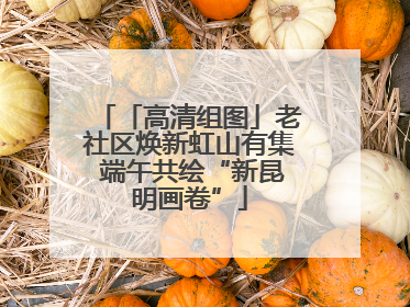 「高清组图」老社区焕新虹山有集 端午共绘“新昆明画卷”