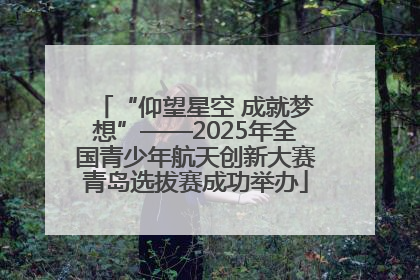 “仰望星空 成就梦想”——2025年全国青少年航天创新大赛青岛选拔赛成功举办