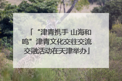 “津青携手 山海和鸣”津青文化交往交流交融活动在天津举办