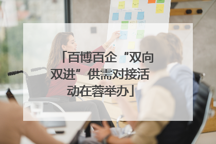 百博百企“双向双进”供需对接活动在蓉举办