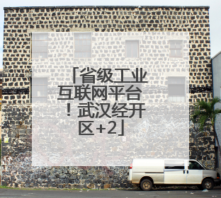 省级工业互联网平台！武汉经开区+2