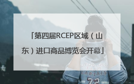 第四届RCEP区域（山东）进口商品博览会开幕
