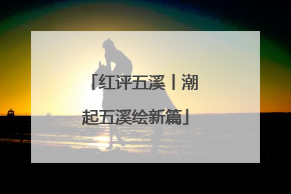 红评五溪丨潮起五溪绘新篇