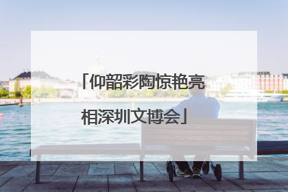 仰韶彩陶惊艳亮相深圳文博会
