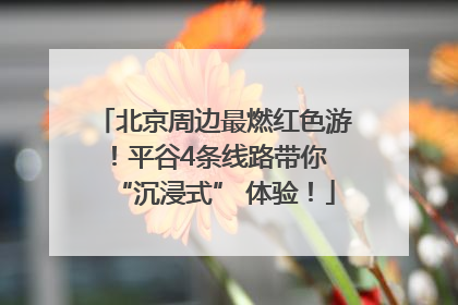 北京周边最燃红色游！平谷4条线路带你 “沉浸式” 体验！