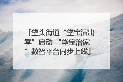 垡头街道“垡宝演出季”启动 “垡宝治家”数智平台同步上线