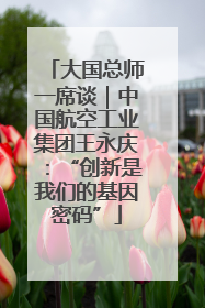 大国总师一席谈｜中国航空工业集团王永庆：“创新是我们的基因密码”