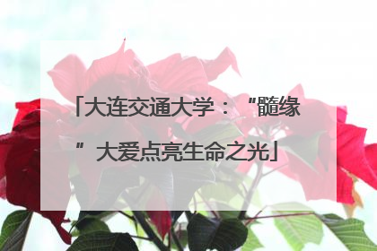 大连交通大学：“髓缘”大爱点亮生命之光
