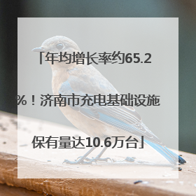 年均增长率约65.2%！济南市充电基础设施保有量达10.6万台