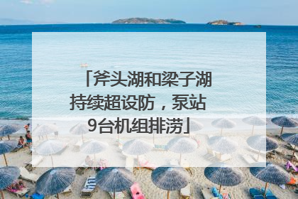 斧头湖和梁子湖持续超设防，泵站9台机组排涝
