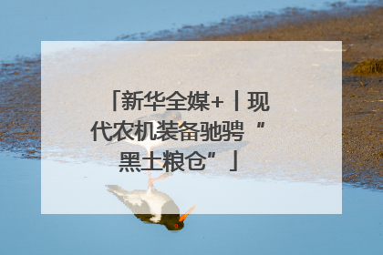 新华全媒+丨现代农机装备驰骋“黑土粮仓”