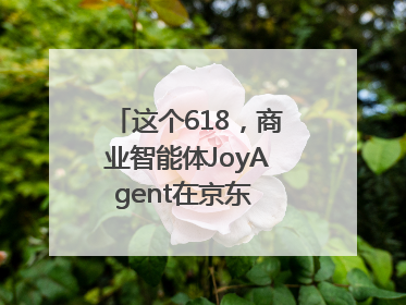 这个618，商业智能体JoyAgent在京东 “悄悄” 上线