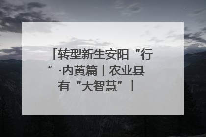 转型新生安阳“行”·内黄篇丨农业县有“大智慧”