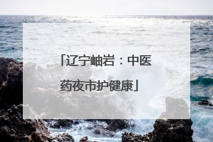 辽宁岫岩：中医药夜市护健康