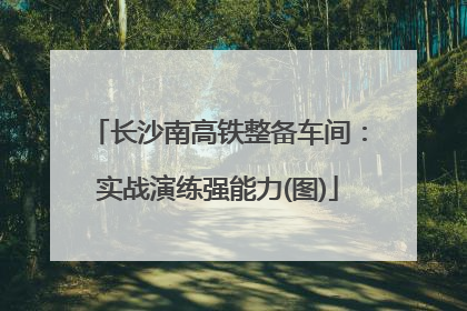 长沙南高铁整备车间：实战演练强能力(图)