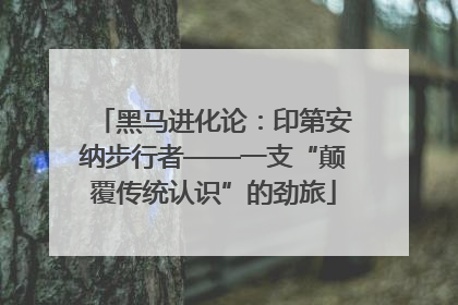 黑马进化论：印第安纳步行者——一支“颠覆传统认识”的劲旅
